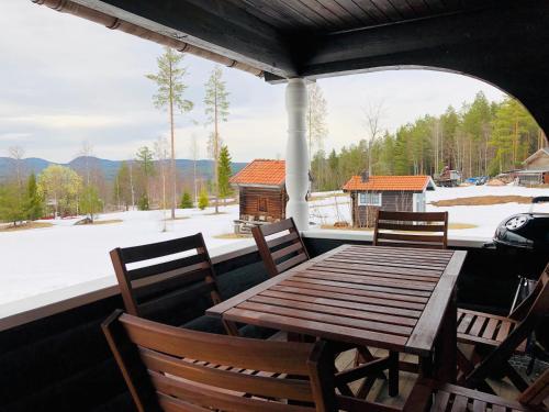 Erkély/terasz, Vasa Ski Lodge in Mora