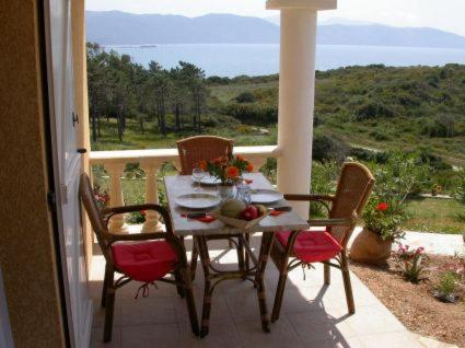 Exterior view, Villa Liamone Studio fur 3 Personen , 400 m vom Strand, Pool, Klimaanlage in Coggia