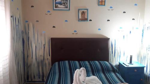 1 double bed