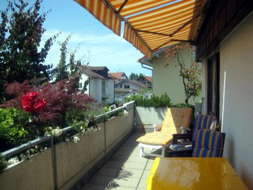 Balcony/terrace, BodenSEE Apartment Langenargen Fliederweg in Langenargen