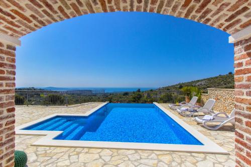 Kilátás, Villa Terra Rogoznica in Split – Szupetar