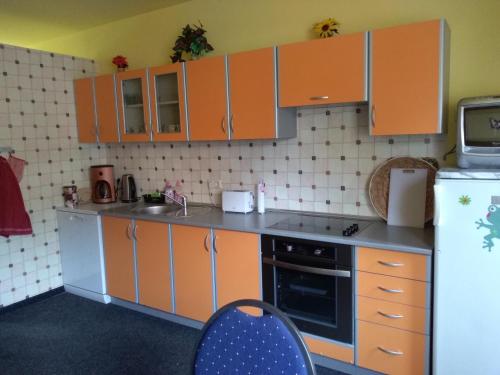 Kitchen, Ferienwohnung direkt in Ilmenau in Ilmenau