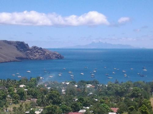 A szálláshely kívülről, Fare Manutea in Nuku Hiva