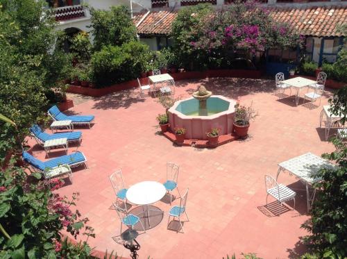 Terraza/balcón, Hotel Santa Prisca in Taxco