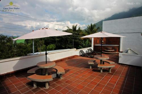 Terraza/balcón, Hotel Casa don Pedro in San Pedro La Laguna