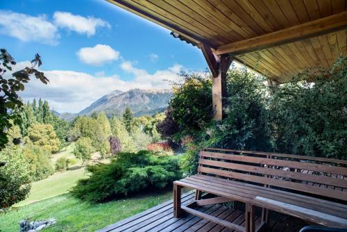 정원, Arelauquen Bungalows & Suites in 라고 구티에레스