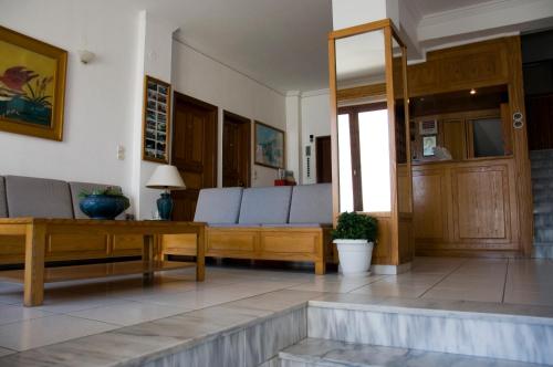 Lobby, Hotel Christina in Skiathos Island