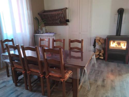 Közös társalgó / TV, La Cabanette in Saint-Agreve