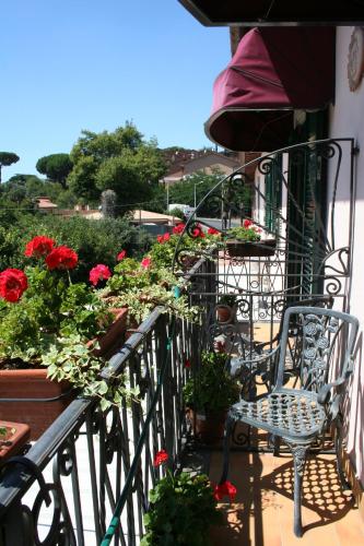 Balcony/terrace, Hotel Squarciarelli in Grottaferrata