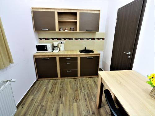 廚房, Flowers House Sibiu in 錫比烏市中心