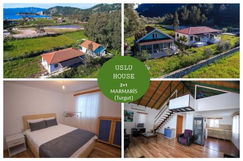  Uslu Home two bedrooms villa for Weekly rentals in Marmaris