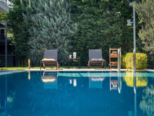 Saltyvilla with amazing View gîte à louer Áyios Adhrianós