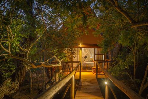 Balcony/terrace, Panzi Bushcamp in Thornybush Game Reserve