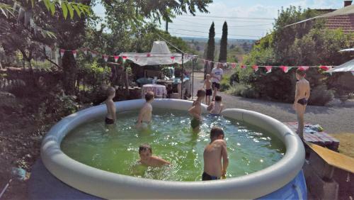 Swimming pool, Gorbe Vendeghaz magyar klasszika in Tarcal