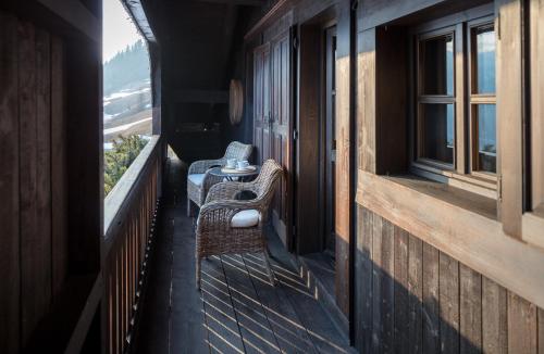 Balkons/terase, Albergo Pa' Krhaizar in Sauris