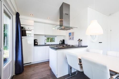 廚房, EuroParcs Noordwijkse Duinen in 蘭傑維爾德住宅