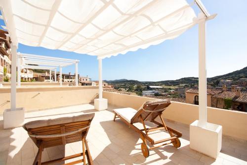 شرفة/ تراس, Villasimius Appartamenti Shardana 4- Three-room apartment with terrace SHARDANA in فالاسيميوس