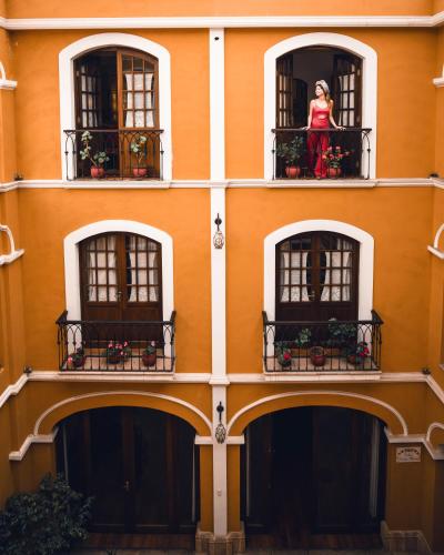 Buitenkant, Parador Santa Maria La Real in Sucre City Center
