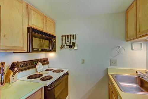 Kitchen, Alpenrose 303 in Historic Downtown