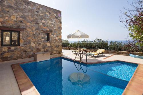 Meliti Sunset View & Private Pool Villa 20 min from Elafonissi - Crete