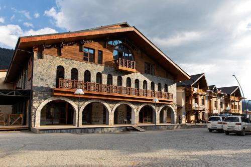 Viesnīcas āriene, Hotel Posta in Bagvdanari