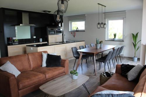 Cocina, Villa Appartement Amaryllis in Nieuwpoort