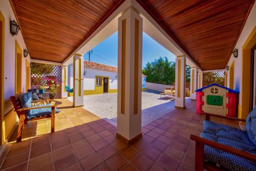 Rõdu/terrass, A Casa da Andorinha in Salir de Matos
