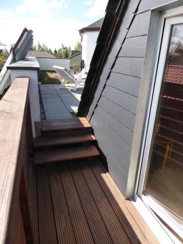 Balkons/terase, Ferienhaus Piratenburg Rövershagen (Ferienhaus Piratenburg Rovershagen) in Rovershagen