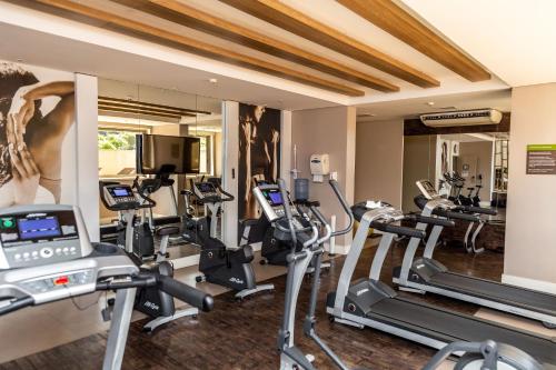 Fitness center, Hilton Garden Inn Belo Horizonte Lourdes in Belo Horizonte