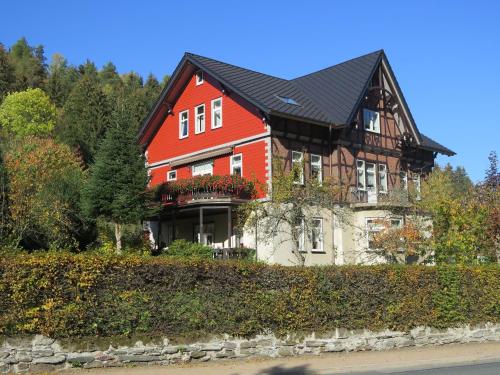 Viesnīcas āriene, Haus Sonnenwalde - Familie Ruhe in Rohrbach (Thuringia)