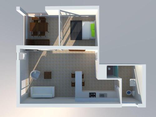 Apartments with a parking space Brela, Makarska - 16596