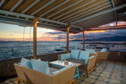 Restaurant, Alam Candi Dive Resort in Candidasa