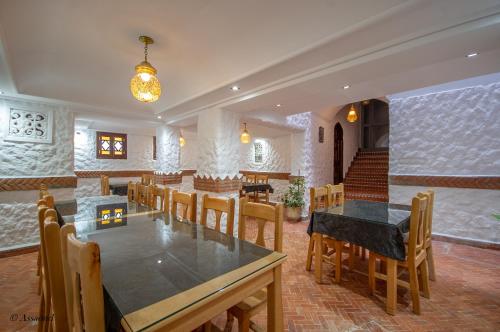 Restoran, Hotel Dar Mounir in Chefchaouen