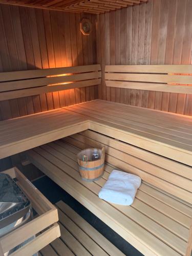 Luxe appartement met sauna