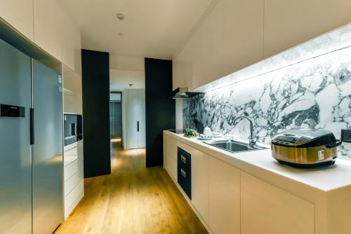 Konyha, Hotel Kapok Shenzhen Houhai in Nanshan Shekou