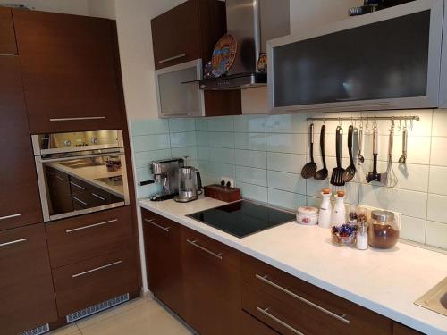 virtuvė, Riga airport Apartment in Riga Airport