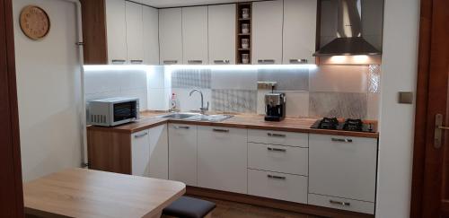 virtuve, Apartman Zatura in Šuňava