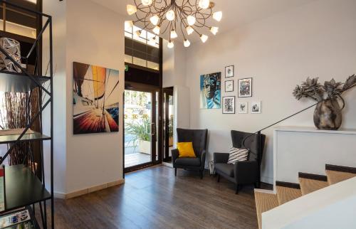 Előcsarnok, Hotel Miramar in Cap-d'Ail