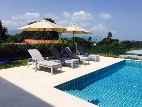 %name Bright Stylish Villa with Amazing Views เกาะสมุย