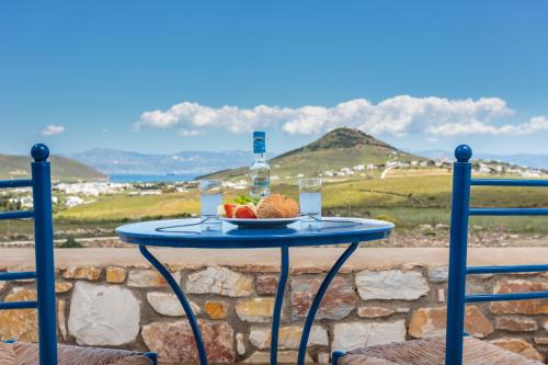  Stone Villa Kontiani - Blue Villa in Prodromos Paros