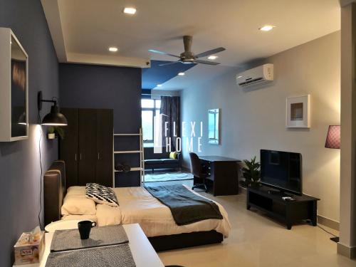Guestroom, 9am-5pm, SAME DAY CHECK IN AND CHECK OUT, Work From Home, Shaftsbury-Cyberjaya, Comfy Home by Flexih near Hospital Putrajaya