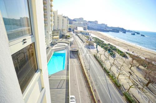 Apartment with Balcony room in Appartement bord de mer Biarritz