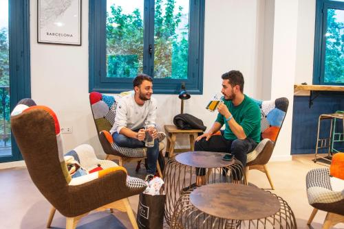 Bar/lounge, Safestay Barcelona Passeig de Gracia in Eixample