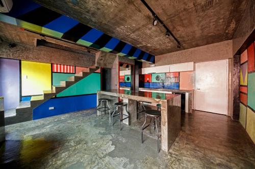 Pub/lounge, D522 Hostel at Kiener Hills - Near Cebu Airport in Cebu