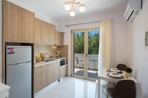 balcon/terasă, Bounatsa Studios & Apartments in Lefkada