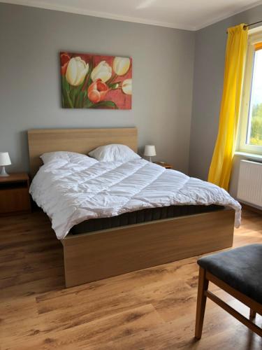 1 double bed