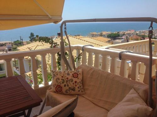  Cozy Sea-view maisonette by the Ionian Sea in Kanali