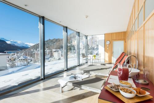 景觀, 施維澤霍夫瑞士優質酒店 (Schweizerhof Swiss Quality Hotel) in 聖莫里茨
