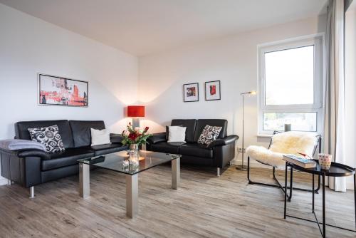 Appartement Bernstein mit Penthouseflair - Oase am Haff 3.4km von Kamminke entfernt