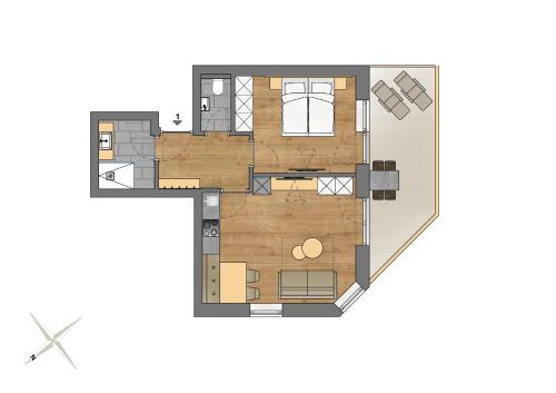 One-Bedroom Apartment